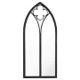Black iron mirror for indoor use 100x45 cm by , Mirrors - Ref: Foro24-3093520, Price: 119,71 €, Discount: %
