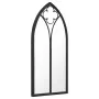 Black iron mirror for indoor use 100x45 cm by , Mirrors - Ref: Foro24-3093520, Price: 119,71 €, Discount: %