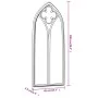 Black iron mirror for indoor use 100x45 cm by , Mirrors - Ref: Foro24-3093520, Price: 119,71 €, Discount: %