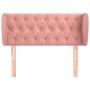 Rosa Samtkopfteil 103x23x78/88 cm von , Kopf- und Fußteile - Ref: Foro24-3117527, Preis: 67,64 €, Rabatt: %