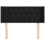 Cabecero de terciopelo negro 103x16x78/88 cm de , Cabeceros y pies de cama - Ref: Foro24-3119148, Precio: 58,30 €, Descuento: %