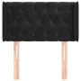 Cabecero de terciopelo negro 83x16x78/88 cm de , Cabeceros y pies de cama - Ref: Foro24-3119136, Precio: 53,14 €, Descuento: %