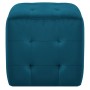 Mesitas de noche 2 unidades terciopelo azul 30x30x30 cm de vidaXL, Mesitas de noche - Ref: Foro24-249016, Precio: 94,34 €, De...