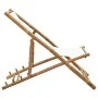 Bamboo and canvas garden lounger by vidaXL, Garden chairs - Ref: Foro24-41491, Price: 51,67 €, Discount: %