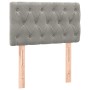 Cabecero con LED de terciopelo gris claro 80x7x78/88 cm de , Cabeceros y pies de cama - Ref: Foro24-3121978, Precio: 45,51 €,...