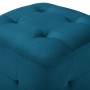 Mesitas de noche 2 unidades terciopelo azul 30x30x30 cm de vidaXL, Mesitas de noche - Ref: Foro24-249016, Precio: 94,34 €, De...