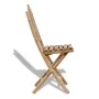 Folding garden chairs 2 units bamboo by vidaXL, Garden chairs - Ref: Foro24-41498, Price: 108,74 €, Discount: %