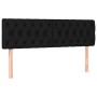 Cama box spring con colchón tela negro 140x200 cm de , Camas y somieres - Ref: Foro24-3126487, Precio: 479,99 €, Descuento: %