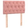 Box spring bed with pink velvet mattress 80x200 cm by , Beds and slatted bases - Ref: Foro24-3127642, Price: 288,26 €, Discou...