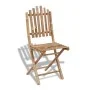 Folding garden chairs 2 units bamboo by vidaXL, Garden chairs - Ref: Foro24-41498, Price: 108,74 €, Discount: %