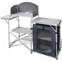 Klappbarer Camping-Küchenschrank mit Aluminiumstruktur von vidaXL, Campingmöbel - Ref: Foro24-41330, Preis: 144,72 €, Rabatt: %