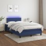 Boxspringbett mit Matratze und LED-blauem Stoff 120x200 cm von , Betten und Lattenroste - Ref: Foro24-3133067, Preis: 388,95 ...