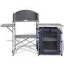 Klappbarer Camping-Küchenschrank mit Aluminiumstruktur von vidaXL, Campingmöbel - Ref: Foro24-41330, Preis: 144,72 €, Rabatt: %