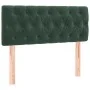 Box spring bed with mattress and LED dark green velvet 90x200 cm by , Beds and slatted bases - Ref: Foro24-3134564, Price: 33...