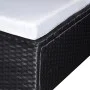 6-piece garden furniture set and black synthetic rattan cushions by vidaXL, Garden sets - Ref: Foro24-41273, Price: 477,42 €,...