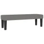 Box spring bed with dark gray fabric mattress 140x190 cm by , Beds and slatted bases - Ref: Foro24-3136830, Price: 586,47 €, ...