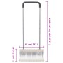 Snow shovel with extendable handle silver steel sheet 61 cm by , snow shovels - Ref: Foro24-364819, Price: 62,04 €, Discount: %