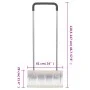 Snow shovel with extendable handle silver steel sheet 61 cm by , snow shovels - Ref: Foro24-364819, Price: 56,27 €, Discount: %