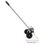 Snow shovel with extendable handle silver steel sheet 61 cm by , snow shovels - Ref: Foro24-364819, Price: 62,04 €, Discount: %