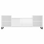 Hochglanzweißer TV-Schrank aus Sperrholz, 160 x 35 x 55 cm von , TV-Möbel - Ref: Foro24-831350, Preis: 77,49 €, Rabatt: %