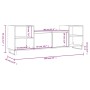 Mueble para TV madera contrachapada blanco brillo 160x35x55 cm de , Muebles TV - Ref: Foro24-831350, Precio: 77,42 €, Descuen...