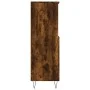 Hohes Sideboard aus geräuchertem Eichensperrholz, 60 x 36 x 110 cm von , Sideboards - Ref: Foro24-831489, Preis: 74,29 €, Rab...