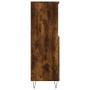 Hohes Sideboard aus geräuchertem Eichensperrholz, 60 x 36 x 110 cm von , Sideboards - Ref: Foro24-831489, Preis: 77,03 €, Rab...