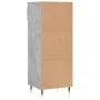 Mueble zapatero madera contrachapada gris hormigón 40x36x105 cm de , Zapateros y organizadores de calzado - Ref: Foro24-83145...