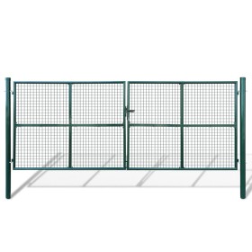 Garden mesh fence, 415 x 200 cm / 400 x 150 cm by vidaXL, garden gates - Ref: Foro24-141391, Price: 502,14 €, Discount: %