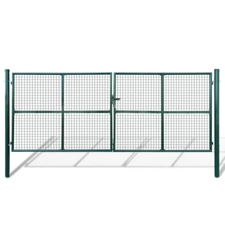 Garden mesh fence, 415 x 200 cm / 400 x 150 cm by vidaXL, garden gates - Ref: Foro24-141391, Price: 526,60 €, Discount: %