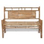Klappbare Gartenbank aus Bambus 120 cm von vidaXL, Gartenbänke - Ref: Foro24-41504, Preis: 142,85 €, Rabatt: %