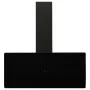 Schwarze Wand-Dunstabzugshaube aus gehärtetem Glas und Stahl, 90 cm von , Extraktoren - Ref: Foro24-51677, Preis: 219,91 €, R...