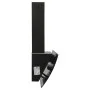 Schwarze Wand-Dunstabzugshaube aus gehärtetem Glas und Stahl, 90 cm von , Extraktoren - Ref: Foro24-51677, Preis: 219,91 €, R...