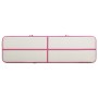 Inflatable gymnastics mat with pink PVC pump 800x100x20 cm by , Pilates and yoga mats - Ref: Foro24-92691, Price: 363,04 €, D...
