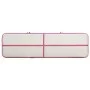 Inflatable gymnastics mat with pink PVC pump 800x100x20 cm by , Pilates and yoga mats - Ref: Foro24-92691, Price: 352,27 €, D...