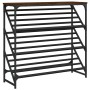 Oak brown engineered wood shoe rack furniture 90x30x85 cm by , Shoe racks and shoe organizers - Ref: Foro24-833432, Price: 52...