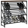 Oak brown engineered wood shoe rack furniture 90x30x85 cm by , Shoe racks and shoe organizers - Ref: Foro24-833432, Price: 52...