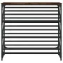 Mueble zapatero madera de ingeniería roble ahumado 90x30x85 cm de , Zapateros y organizadores de calzado - Ref: Foro24-833430...