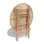 Juego de comedor de jardín plegable 5 piezas de bambú de vidaXL, Conjuntos de jardín - Ref: Foro24-41497, Precio: 265,51 €, D...