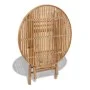 5-teiliges klappbares Garten-Ess-Set aus Bambus von vidaXL, Gartensets - Ref: Foro24-41497, Preis: 261,95 €, Rabatt: %
