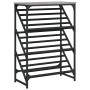 Sonoma gray engineered wood shoe rack cabinet 60x30x85 cm by , Shoe racks and shoe organizers - Ref: Foro24-833426, Price: 49...