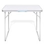 Klappbarer Campingtisch mit Metallgestell, 80 x 60 cm von vidaXL, Campingmöbel - Ref: Foro24-41324, Preis: 44,25 €, Rabatt: %