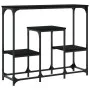 Mesa consola de madera de ingeniería negra 89,5x28x76 cm de , Mesas auxiliares - Ref: Foro24-833383, Precio: 52,65 €, Descuen...