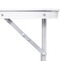 Klappbarer Campingtisch mit Metallgestell, 80 x 60 cm von vidaXL, Campingmöbel - Ref: Foro24-41324, Preis: 44,25 €, Rabatt: %