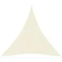 Cream HDPE sail awning 160 g/m² 4x5x5 m by , Umbrellas - Ref: Foro24-311206, Price: 28,53 €, Discount: %