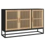 Schwarzes Sperrholz-Sideboard 105x30x65 cm von , Sideboards - Ref: Foro24-352122, Preis: 162,16 €, Rabatt: %