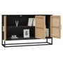Schwarzes Sperrholz-Sideboard 105x30x65 cm von , Sideboards - Ref: Foro24-352122, Preis: 162,16 €, Rabatt: %