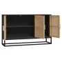 Schwarzes Sperrholz-Sideboard 105x30x65 cm von , Sideboards - Ref: Foro24-352122, Preis: 162,16 €, Rabatt: %
