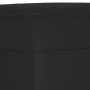 Fußstütze aus schwarzem Mikrofaserstoff, 60 x 50 x 41 cm von , Osmanen - Ref: Foro24-349344, Preis: 54,12 €, Rabatt: %