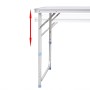 Verstellbarer klappbarer Campingtisch mit 6 Hockern 180x60 cm von vidaXL, Campingmöbel - Ref: Foro24-41329, Preis: 99,09 €, R...